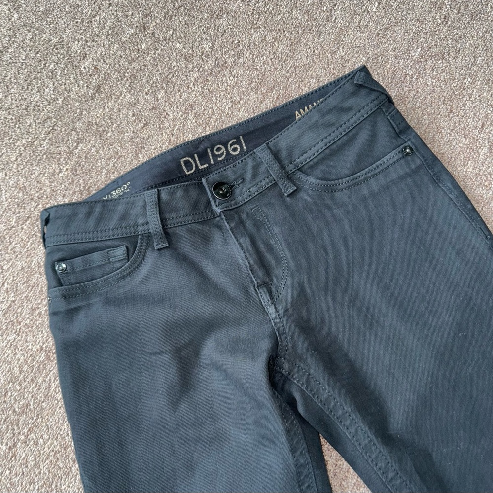 DL1961 Amanda Skinny 4-Way Stretch 360° Comfort Black Jeans Women's‎ Size 27